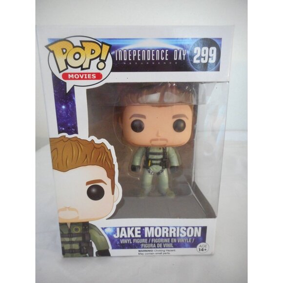 Funko PoP Figure Movies Independence Day Jake Morrison #299 - Picture 1 of 7
